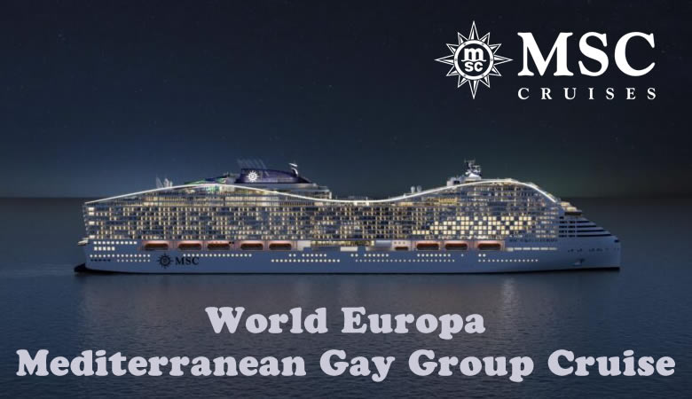World Europa Mediterranean Gay Cruise 2024