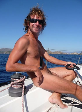 Naked gay Italy sailing
