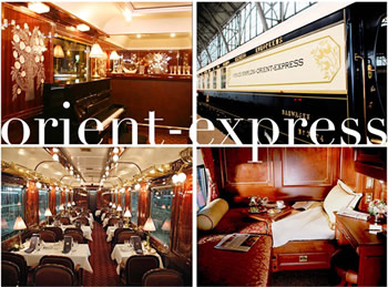 Luxury Venice Simplon-Orient-Express train