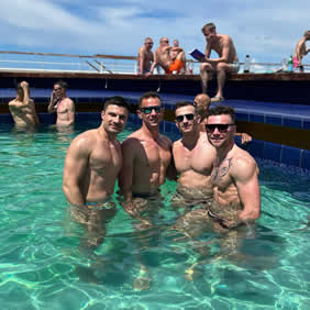 Spartacus gay cruise sea day