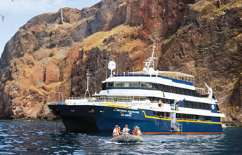Galapagos Islands Olivia lesbian cruise on National Geographic Islander