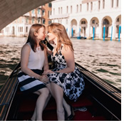 Lesbian Venice cruise