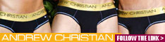 Andrew Christian gay underwear & swimwear