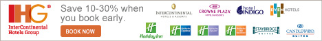 InterContinental Hotels Group - Book Early and Save 10 to 30% on Your Next Stay!