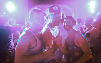 TropOut gay festival party