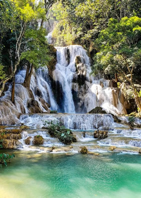 Laos Kuang Si Falls