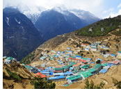 Everest, Nepal gay trek -  Namche