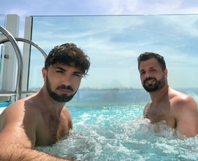 Gay cruise sea day