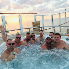 Gay cruise sea day