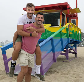 Los Angeles gay beach