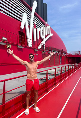 Gay Scarlet Lady cruise