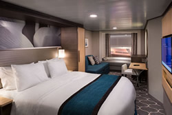 Symphony of the Seas Interior Stateroom with Promenade View