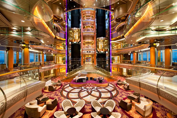 Rhapsody of the Seas Atrium