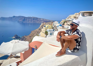 Santorini Greece gay cruise