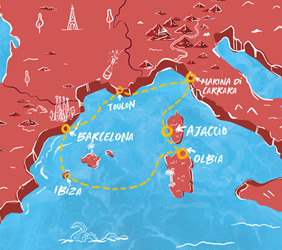 Virgin Mediterranean gay bears cruise map