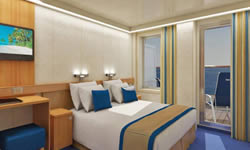 Carnival Sunshine Extended Balcony Stateroom