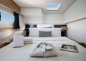 Greece gay catamaran cabin