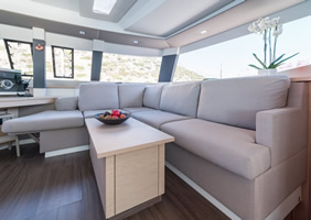 Saba 50 Catamaran interior