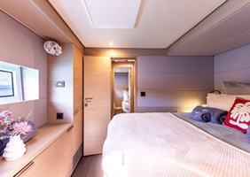 Greece gay catamaran cabin