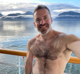 Gay Bears Alaska cruise sea day