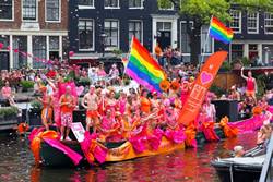 Amsterdam Gay Pride trip