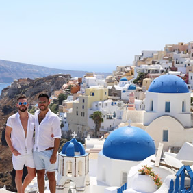 Santorini, Greece gay cruise