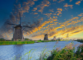 Kinderdijk, Netherlands gay cruise