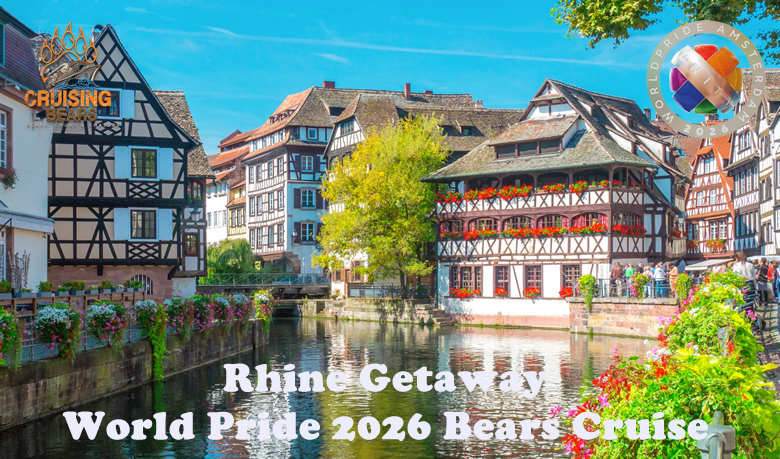 Rhine Getaway World Pride 2026 Bears Cruise