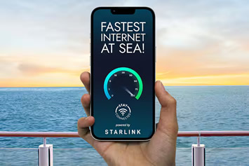 Norwegian Spirit Starlink at Sea