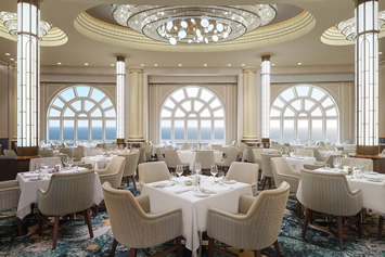 Norwegian Spirit Windows Main Dining Room view