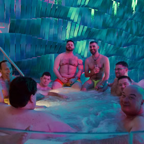 Bears on Deck Caribbean gay cruise sea day