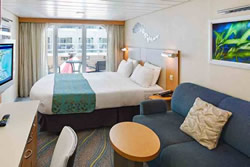 Oasis of the Seas Boardwal View Balcony Stateroom
