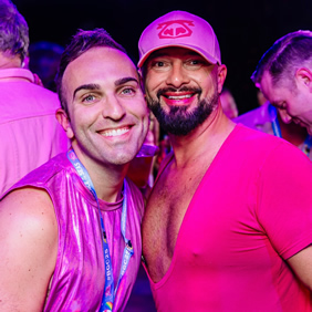 Big Gay cruise sea day