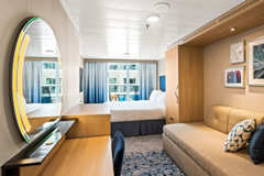 Wonder of the Seas - Balcony Broadwalk view