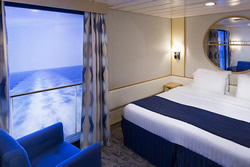 Wonder of the Seas Interior Stateroom with Virtual Balcony