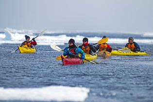 Antarctica Gay Cruise kayaking