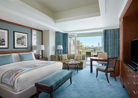 The Nile Ritz Carlton Hotel room
