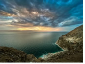 Jordan gay tour - Dead Sea sunset