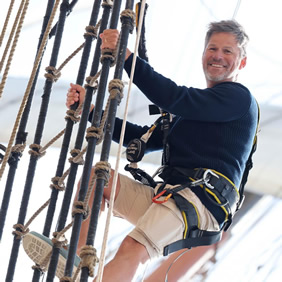 Sailing under full sails