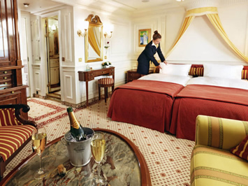 Sea Cloud 2 luxury cabin