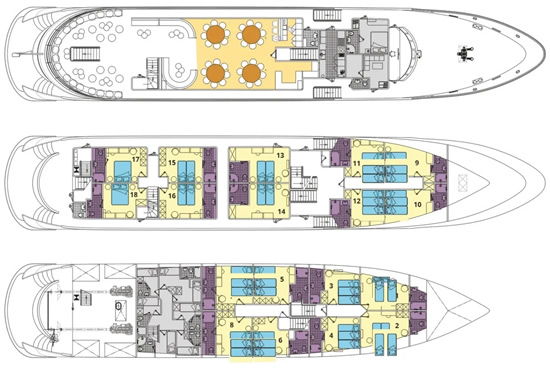 Avangard Deck Plans