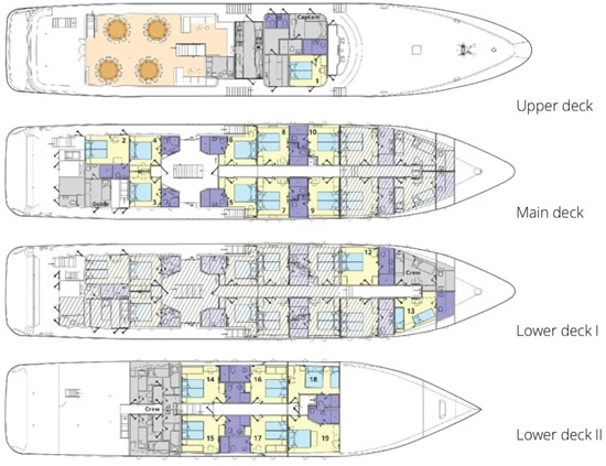 Nautilus Deck Plans