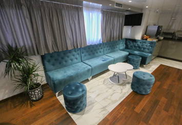 Nautilus indoor lounge