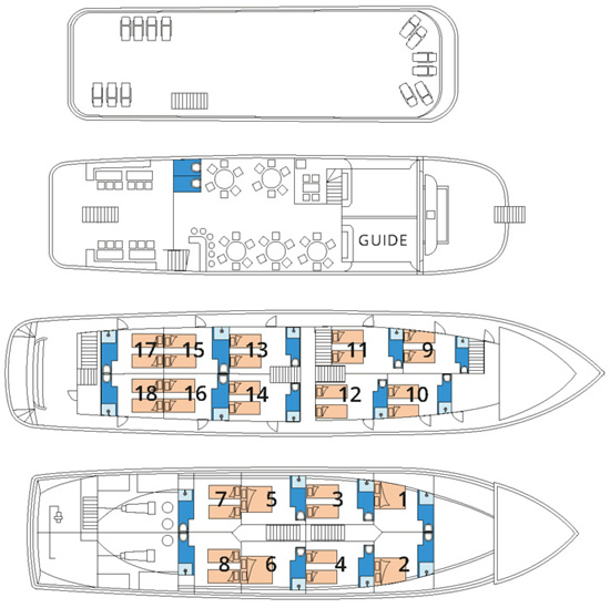 Majestic Deck Plans