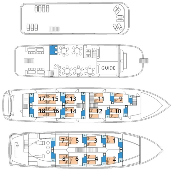 Majestic Deck Plans