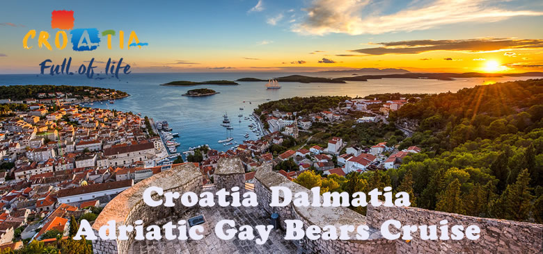 Croatia Dalmatia gay bears cruise 2023