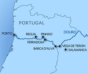Douro River gay bears cruise map