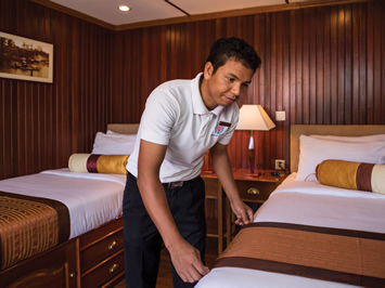 Mekong Pandaw accommodation