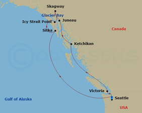 Alaska gay daddy cruise map