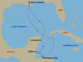 Caribbean gay singles cruise map